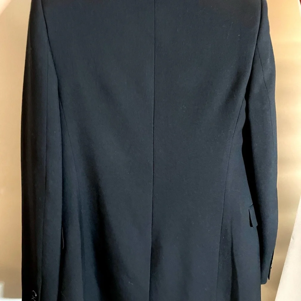 [New with Tags] SINGLE-BREASTED TUBE JACKET IN GABARDINE SAINT LAURENT - Picture 3 of 6